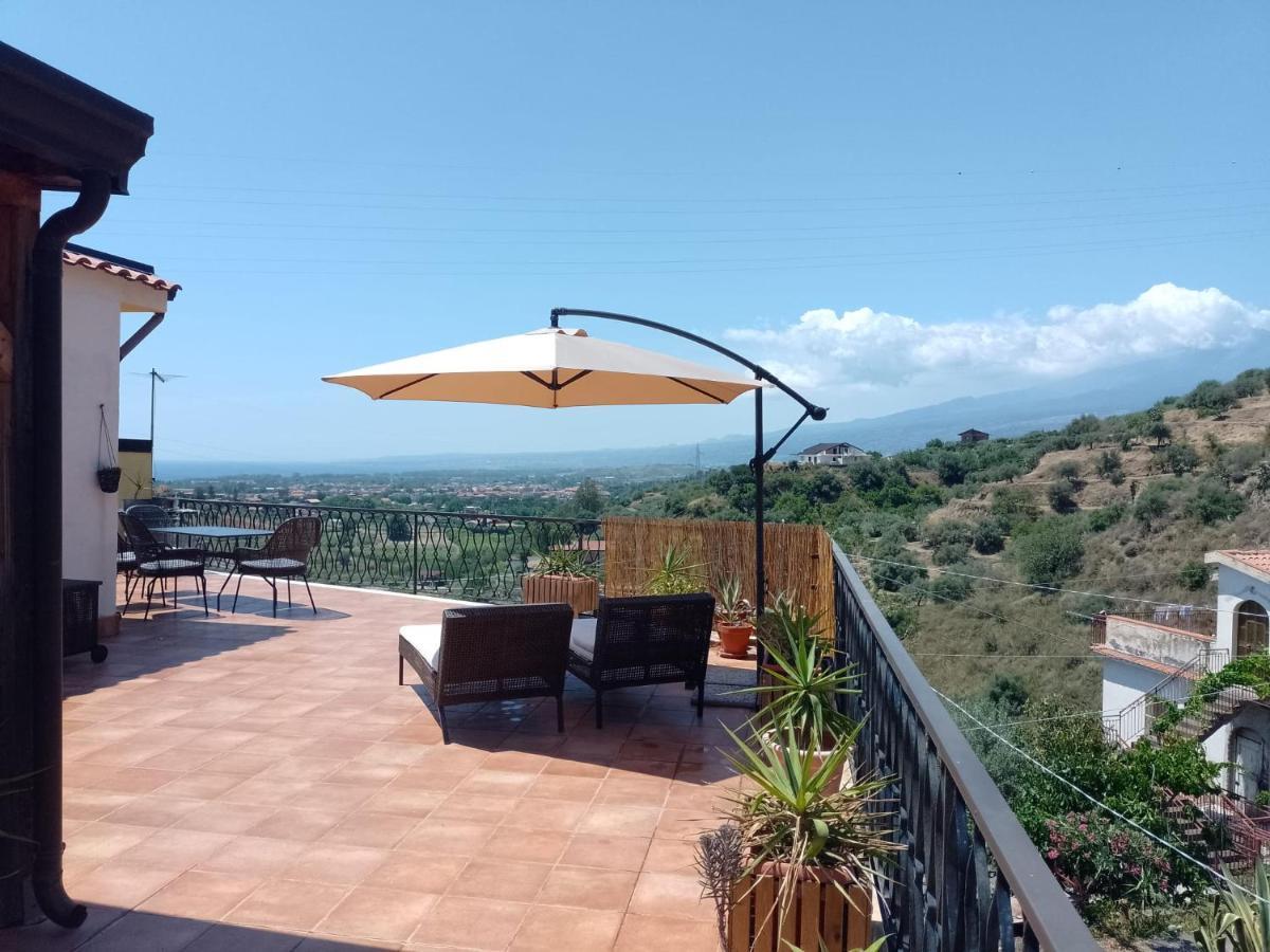 Flat With Panoramic Terrace And Private Pool Mt5X3 Apartment ตาออร์มินา ภายนอก รูปภาพ